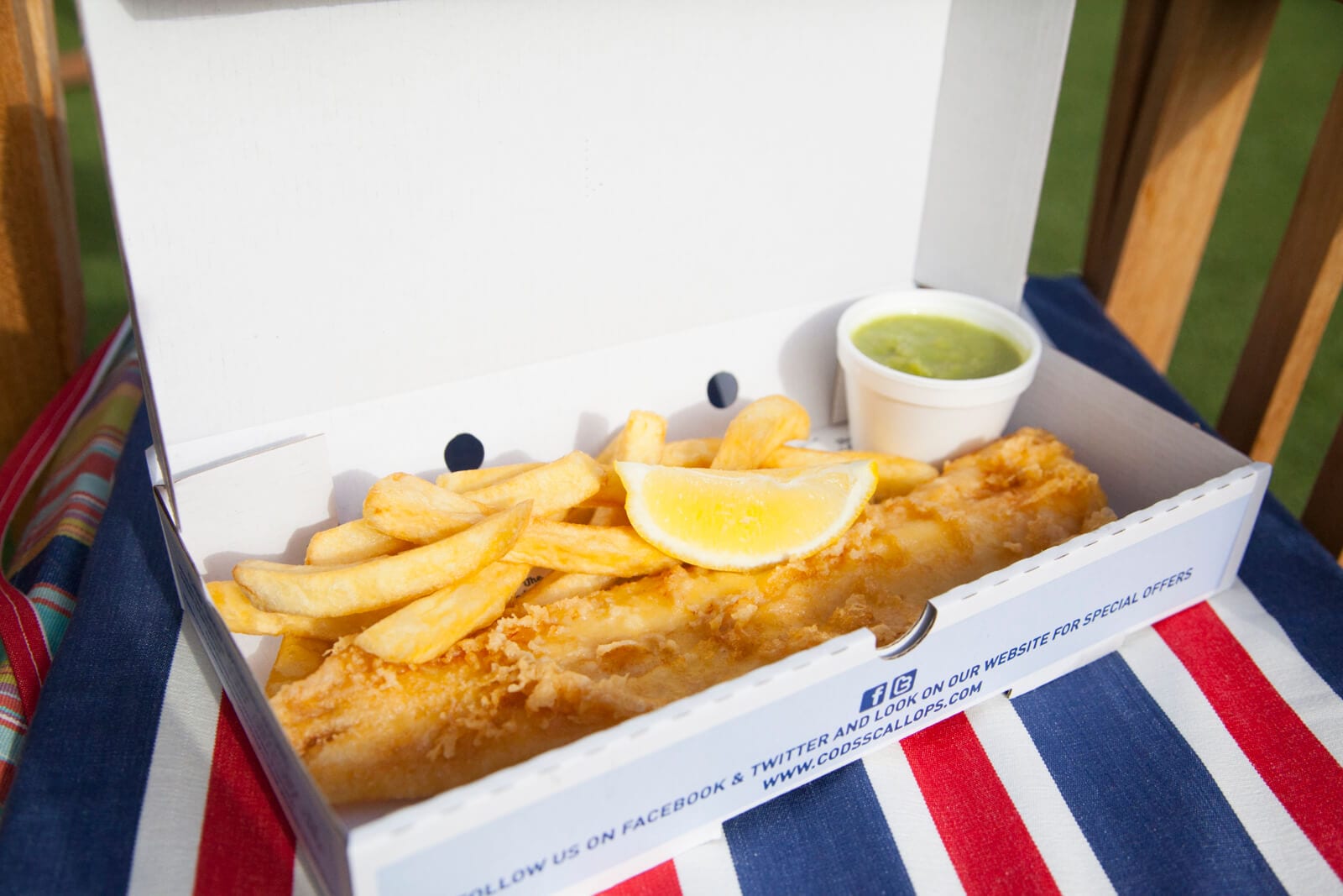 The Cod's Scallops fishandchips