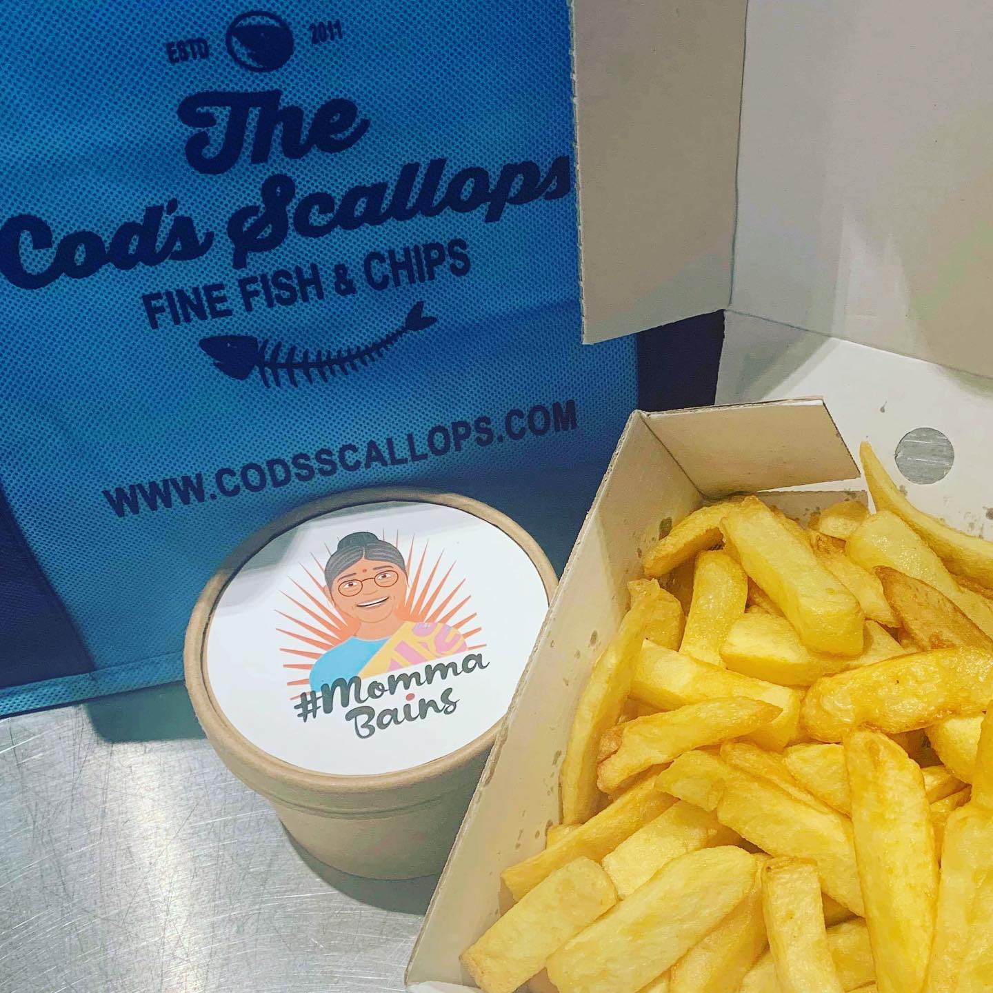 The Cod's Scallops Instagram Post Image